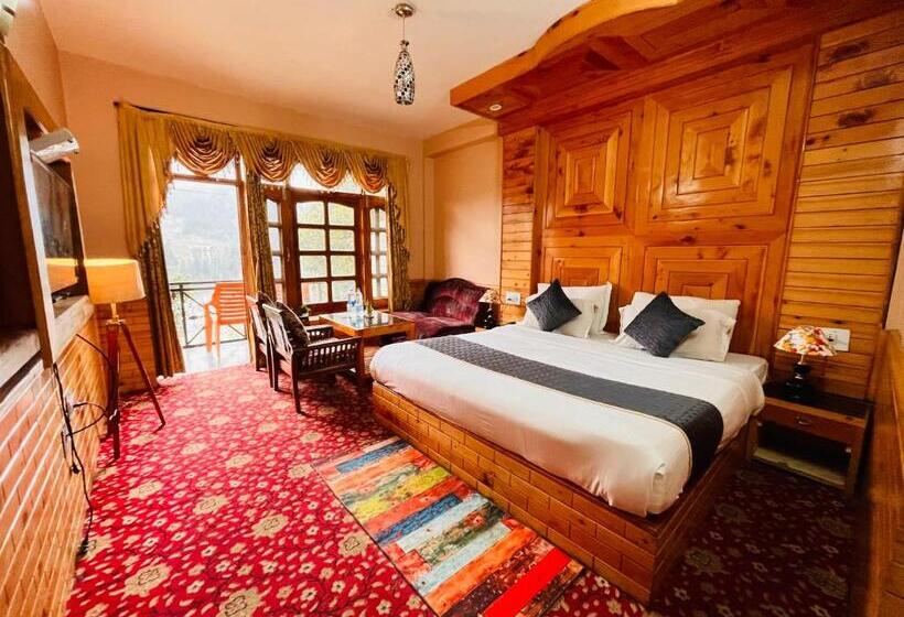 스탠다드 룸 킹사이즈 침대, Snow Clad Riverview Hotel & Resort, Manali