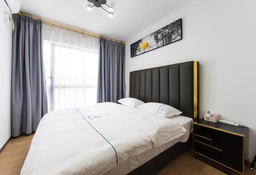 ３ベッドルームスイート, Wesu Weisu Executive Apartment Shenzhen Shenda Metro Store