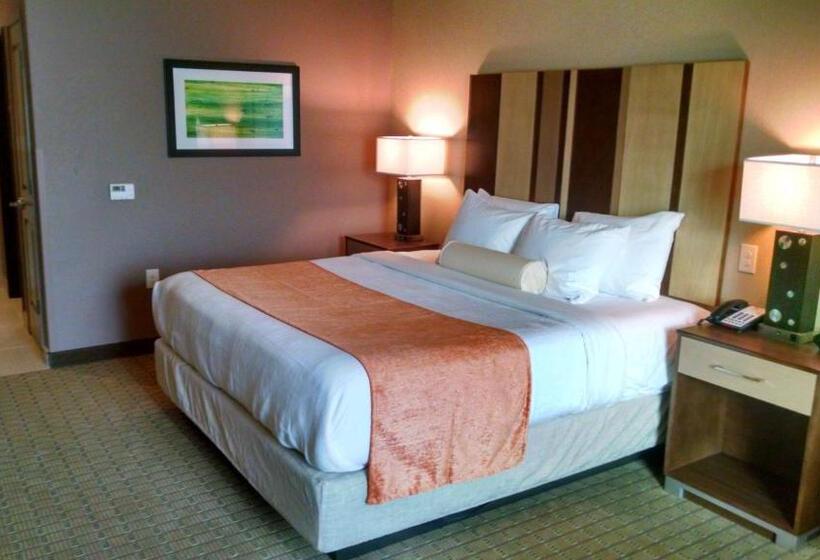 غرفة قياسية سرير كينج لذوى الإحتياجات الخاصة, Best Western Plus Flatonia Inn