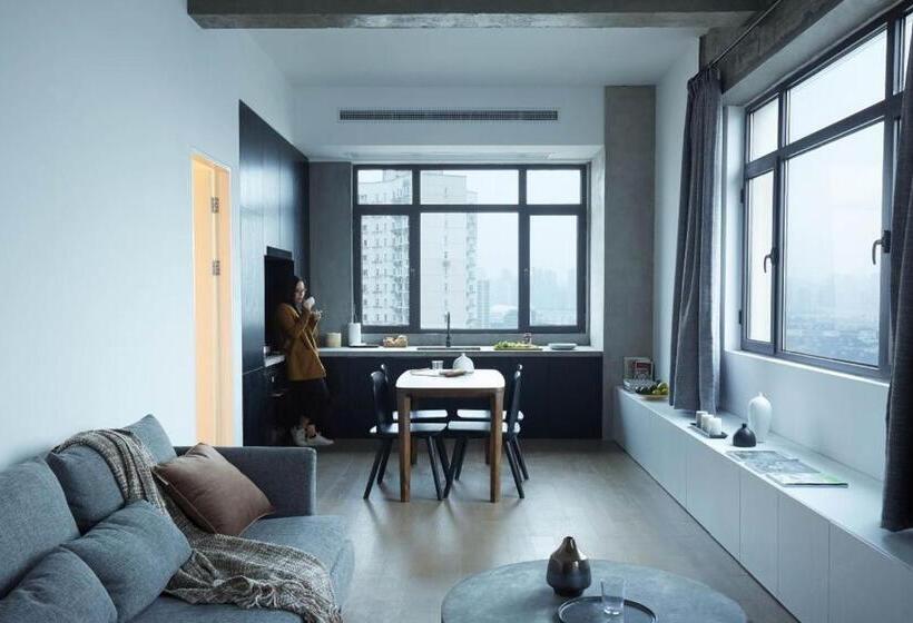 اتاق استاندارد, Base Pusan Serviced Apartment  Shanghai New International Expo Centre