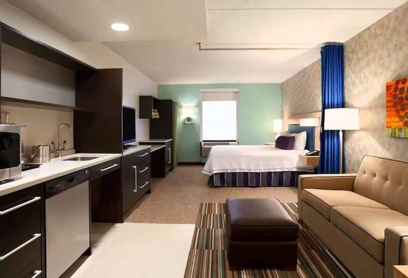 Студия Стандарт Двуспальная Кровать, Home2 Suites By Hilton Anchorage/midtown