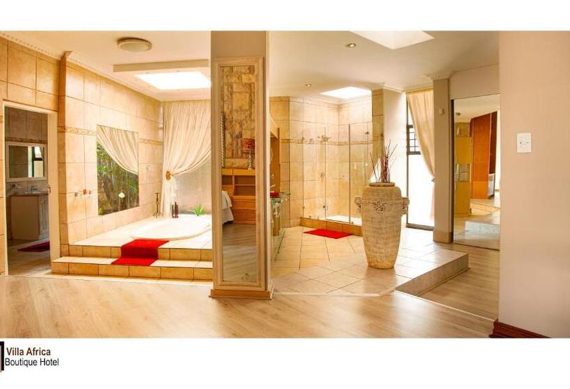 اتاق لوکس با چشم‌انداز استخر, Villa Africa Boutique Hotel & Spa