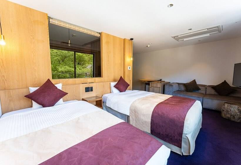 Номер Deluxe, Kamenoi Hotel Nikko Yunishigawa All Inclusive Resort