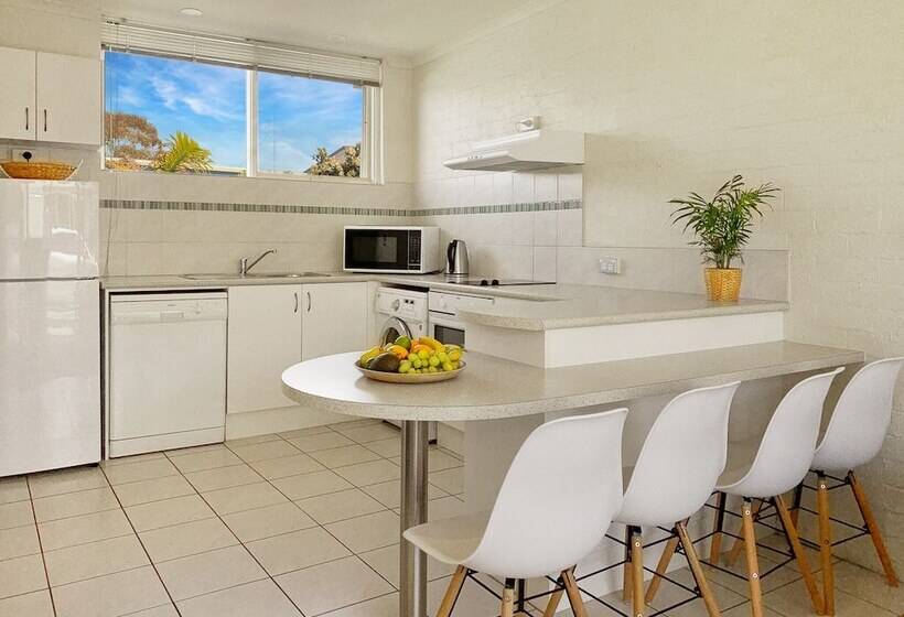 침실 2개 아파트, Seashells Apartments Merimbula