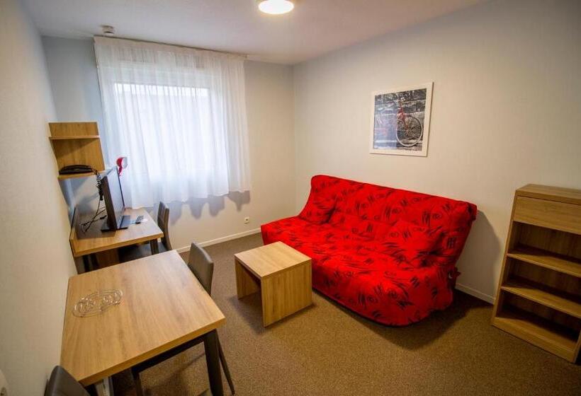 Апартаменты 1 Спальня, Kosy Appart Hôtel Le Champ De Mars Reims