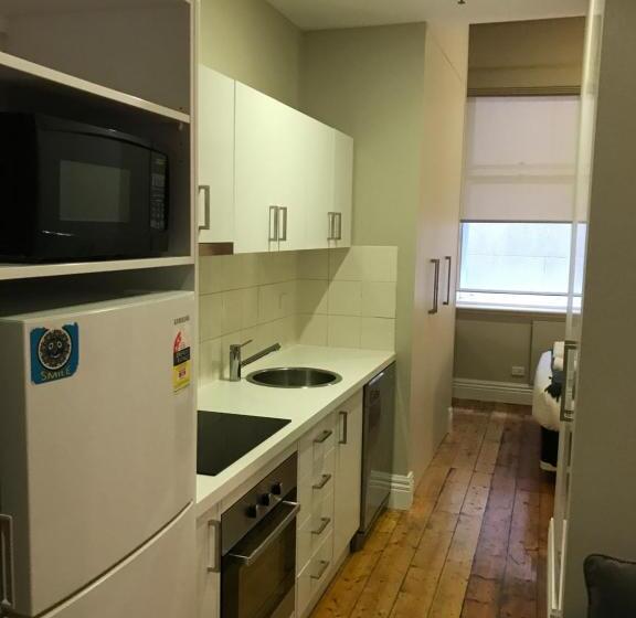 Estúdio standard Cama King, Flinders Lane Apartments Formally Melbourne City Stays