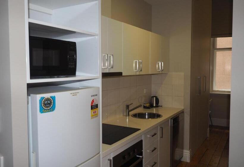 Estúdio standard Cama King, Flinders Lane Apartments Formally Melbourne City Stays