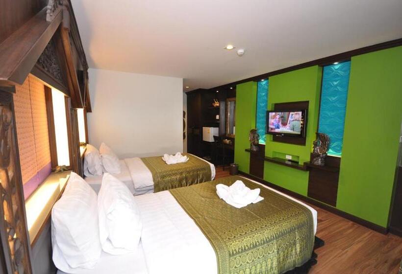 수피리어 룸 바다 전망, Chalelarn Hotel Hua Hin