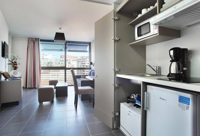 带1个卧室的公寓, Odalys City Marseille Prado Castellane
