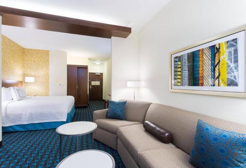 带大床的套房, Fairfield Inn & Suites By Marriott Fort Stockton
