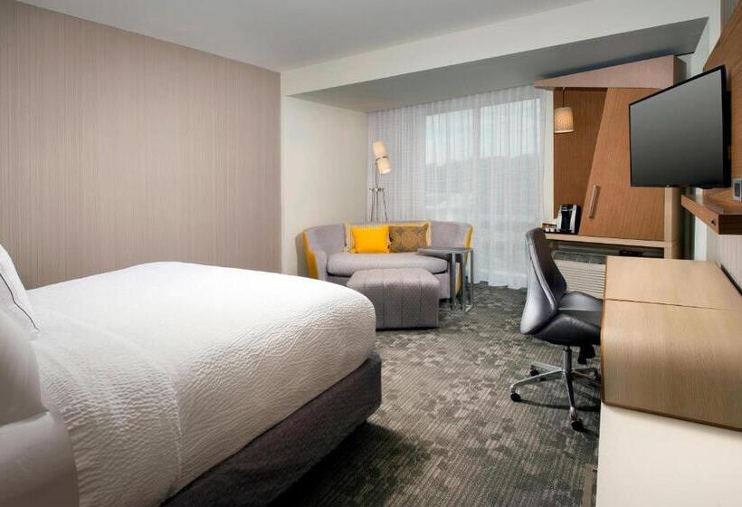 Quarto Estandar Cama King para Deficientes Físicos, Courtyard By Marriott Atlanta Ne/duluth Sugarloaf