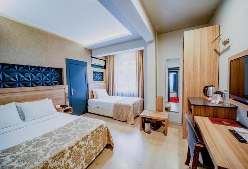 Quarto Triplo Standard Vista Jardim, Aksular