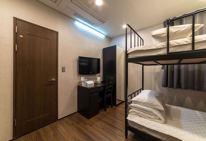 اتاق استاندارد با تخت‌های تاشو, Soo Song Guesthouse