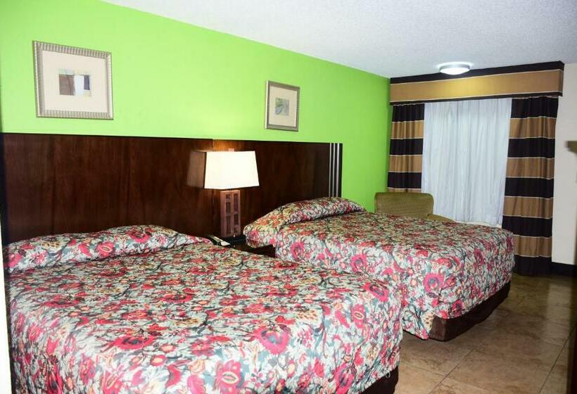 חדר סטנדרט שתי מיטות זוגיות, Flamingo Motel