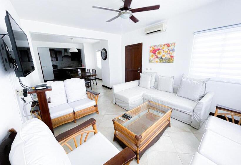 آپارتمان 1 خوابه با چشم‌انداز باغ, Caribbean Galaxy Paradise Hotel Wifi Los Corales Bavaro Beach Club & Spa