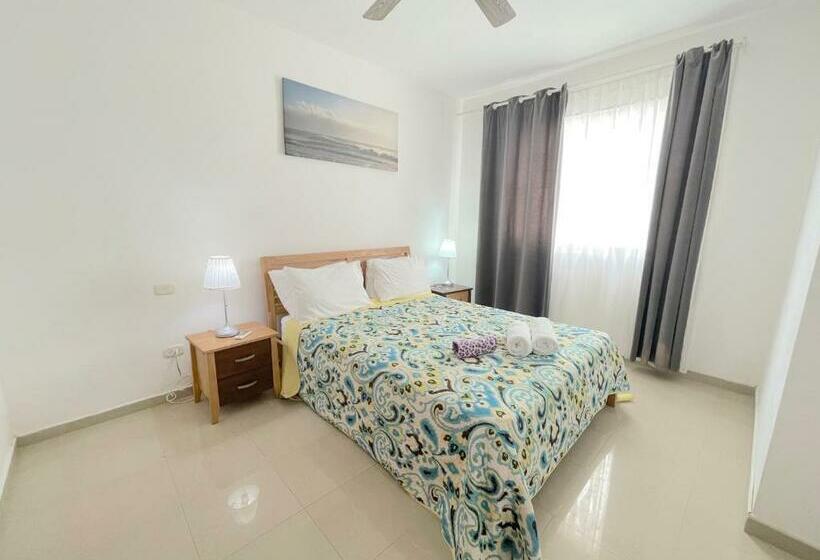 آپارتمان 1 خوابه با چشم‌انداز استخر, Caribbean Galaxy Paradise Hotel Wifi Los Corales Bavaro Beach Club & Spa