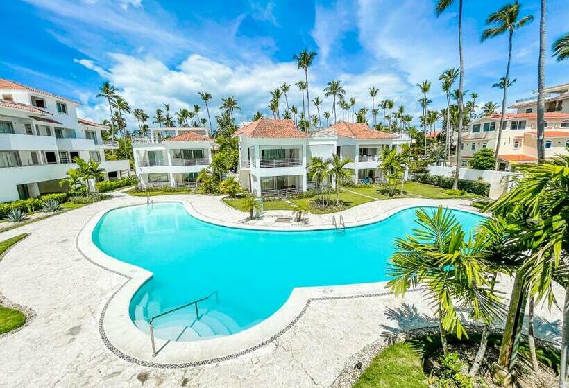 آپارتمان 1 خوابه با چشم‌انداز استخر, Caribbean Galaxy Paradise Hotel Wifi Los Corales Bavaro Beach Club & Spa