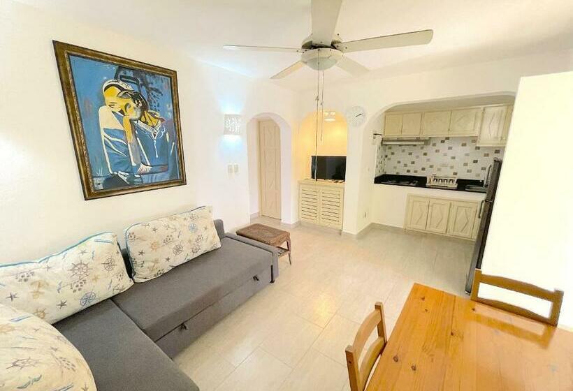ویلای 1 خوابه با چشم‌انداز باغ, Caribbean Galaxy Paradise Hotel Wifi Los Corales Bavaro Beach Club & Spa