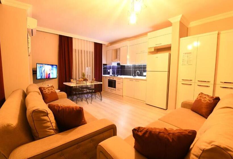 آپارتمان دوبلکس 1 خوابه, Bahçe Apart