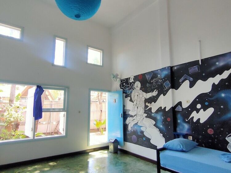 Cama em Quarto Compartilhado, Gili Beach Bum Hostel