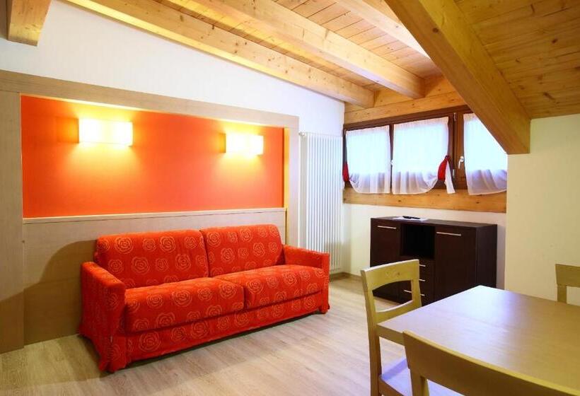 Апартаменты 1 Спальня с Видом, Residence Al Lago