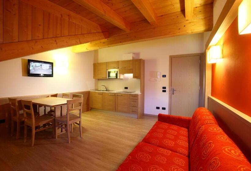 Апартаменты 1 Спальня с Видом, Residence Al Lago