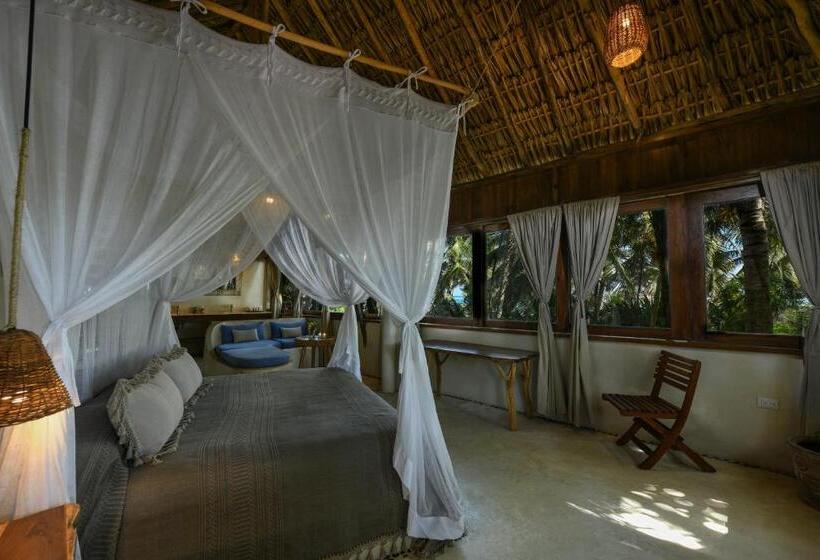キングサイズベッドのスイートルーム, Diamante K   Inside Tulum National Park