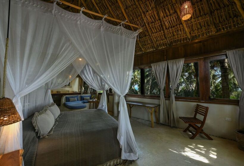 キングサイズベッドのスイートルーム, Diamante K   Inside Tulum National Park
