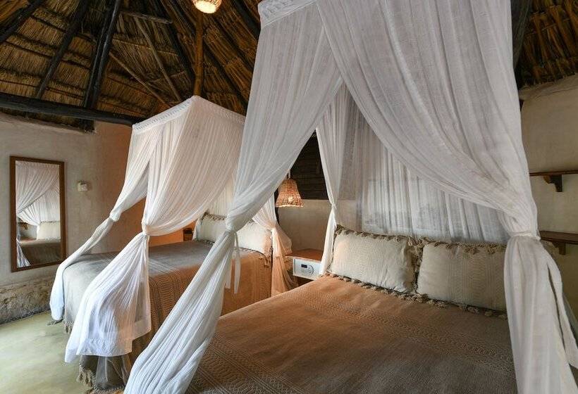 オーシャンビューのスタンダードバンガロー, Diamante K   Inside Tulum National Park