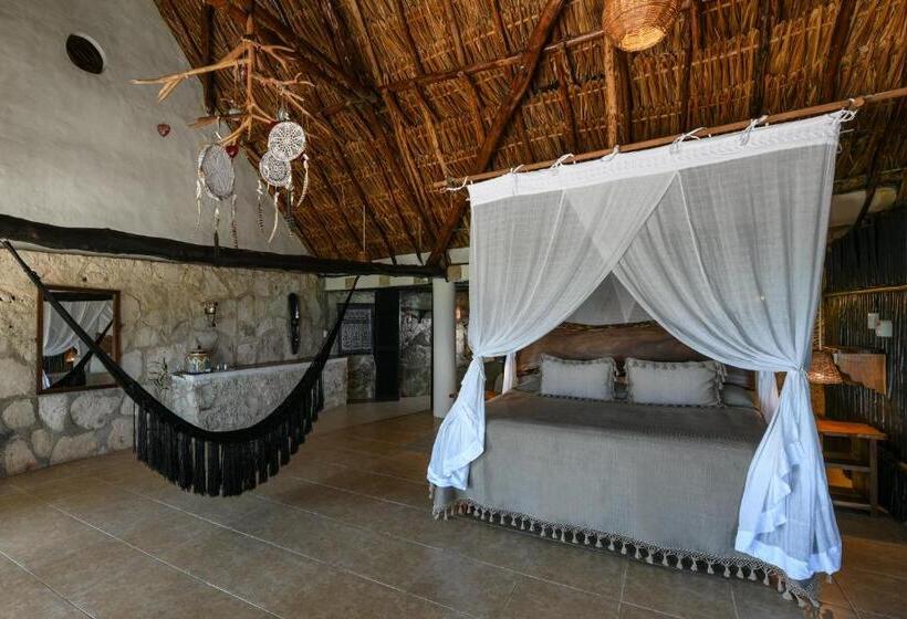 キングサイズベッドのスイートルーム, Diamante K   Inside Tulum National Park