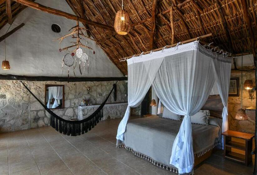 キングサイズベッドのスイートルーム, Diamante K   Inside Tulum National Park