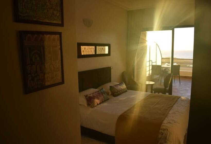 اتاق استاندارد با تراس و چشم‌انداز دریا, Auberge Oualidia Dream