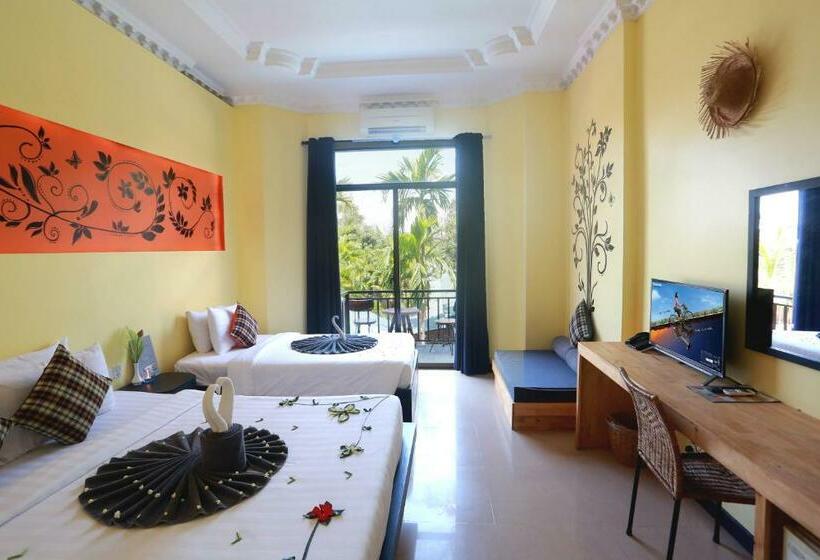 デラックスファミリールーム, Central Indochine D Angkor