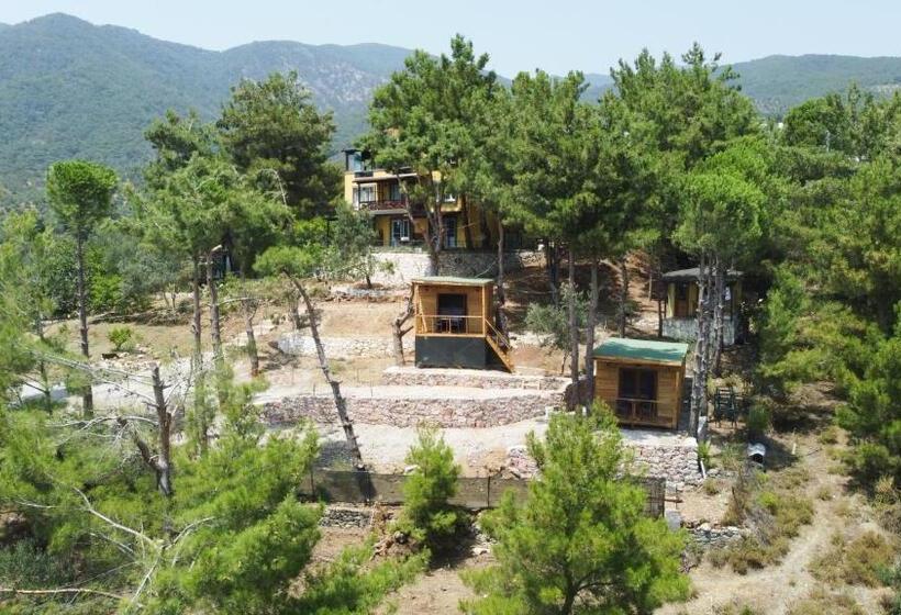 חדר סטנדרט נוף להרים, Sarı Konak Butik Otel