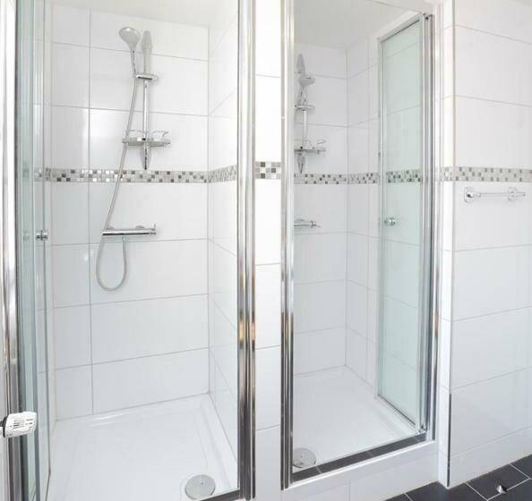 스탠다드 싱글 룸 공동욕실, Pension Arkade Heilbronn