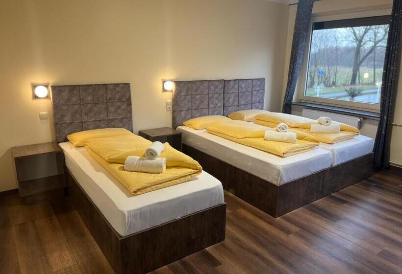 Трехместный Номер Стандарт Совместная Ванная, M&m Hotel   Seevetal