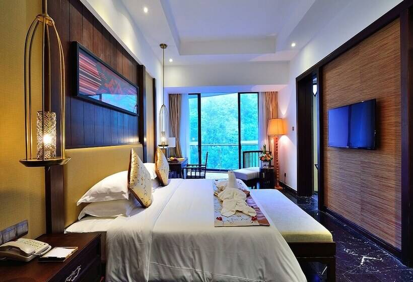 디럭스 룸, Harmona Resort & Spa Zhangjiajie