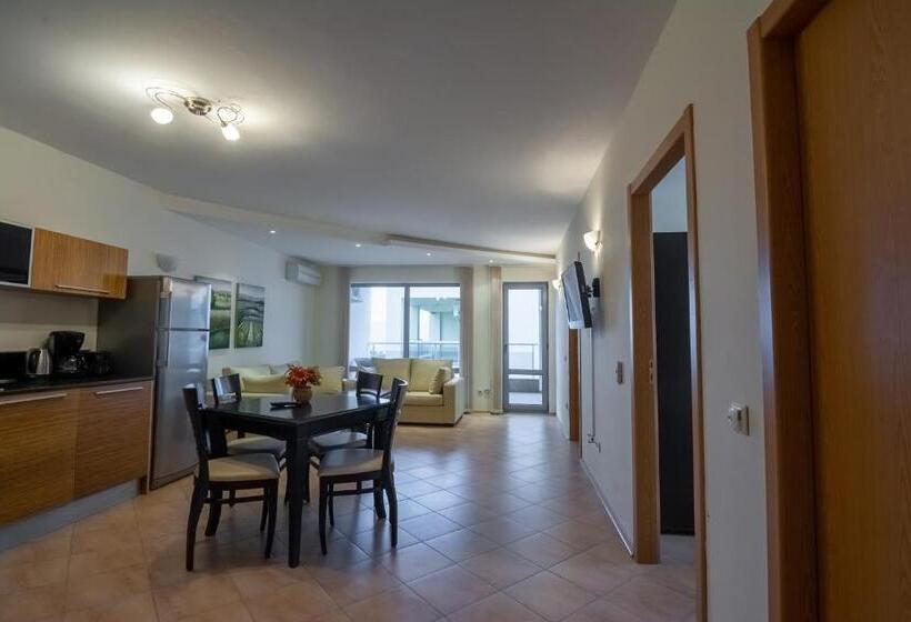 Апартаменты 2 Спальни с Балконом, Byala Panorama Resort