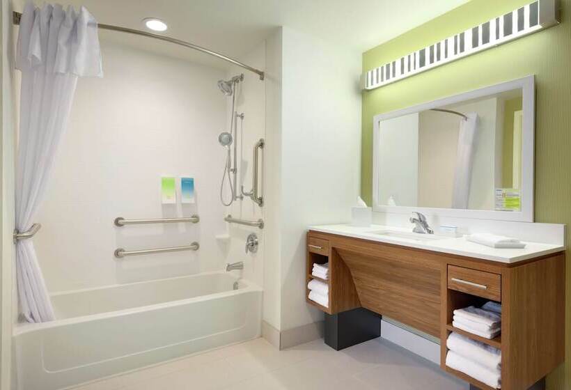 Люкс Адаптированный для Инвалидов, Home2 Suites By Hilton Roseville Minneapolis