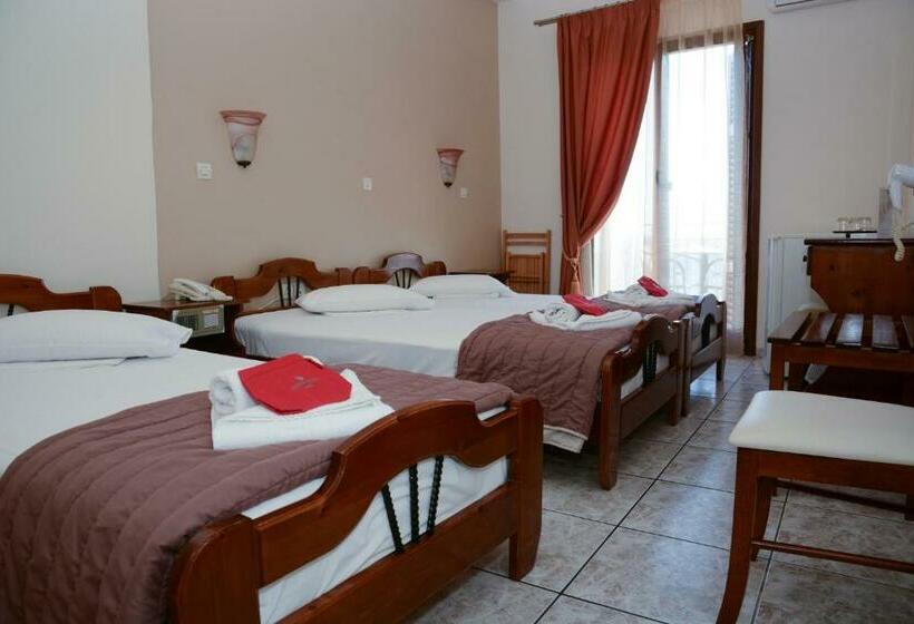 Triple Room Sea View, Poseidonio