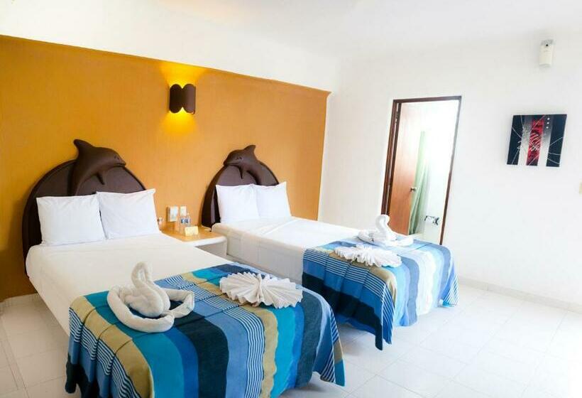 חדר סטנדרט שתי מיטות זוגיות, Bahia Huatulco