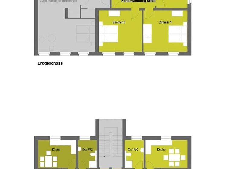 带1个卧室的公寓, Biohotel Stiftsgut Wilhelmsglücksbrunn