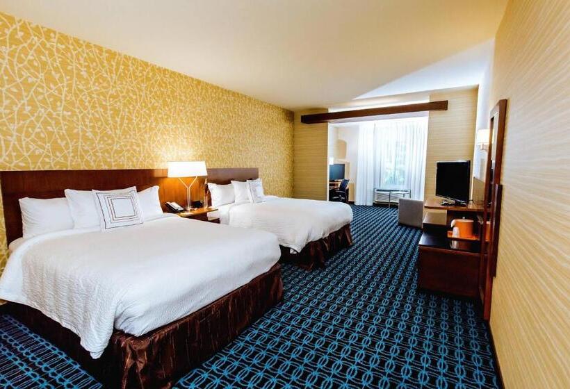 Люкс Кровать Квин, Fairfield Inn & Suites By Marriott Richmond Midlothian