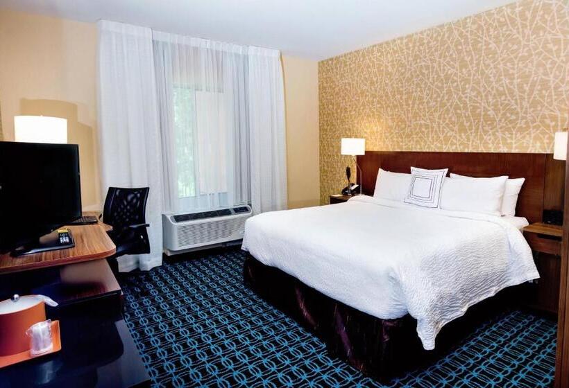 Номер Стандарт Кровать Кинг Адаптированный для Инвалидов, Fairfield Inn & Suites By Marriott Richmond Midlothian