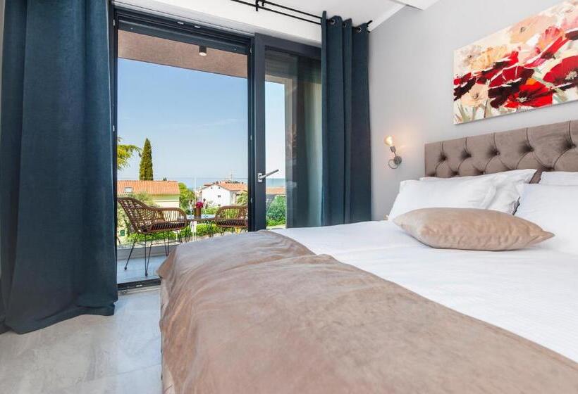 اتاق لوکس با بالکن و چشم‌انداز دریا, Boutique Residence Arion