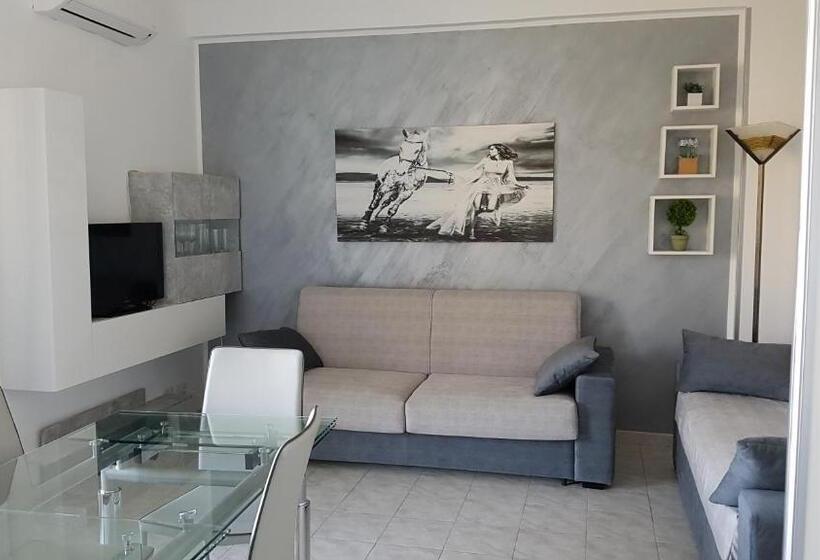 1침실 수피리어 아파트 바다 전망, La Casa Del Mar Cefalù