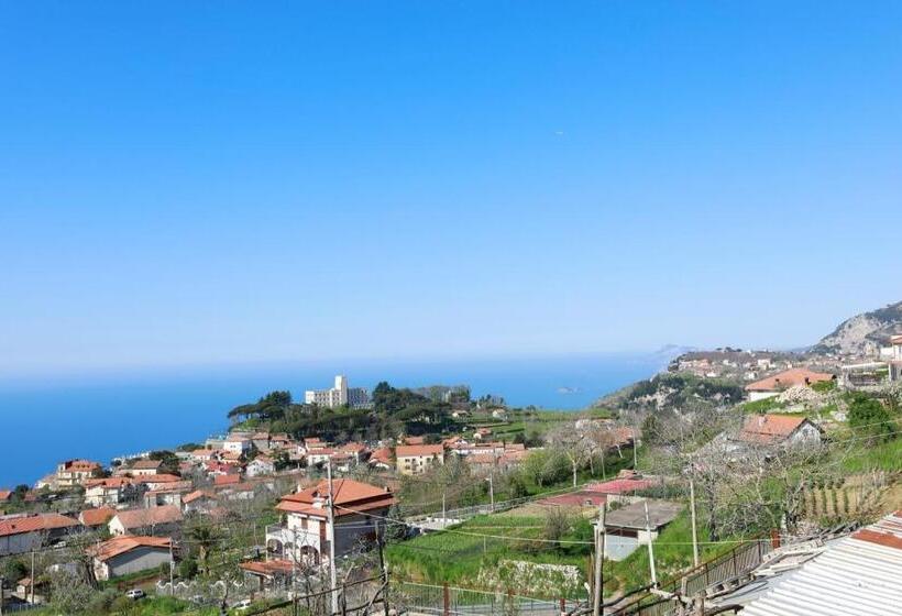 Quarto Estandar Vista Mar com Sacada, Plein Sud Agerola