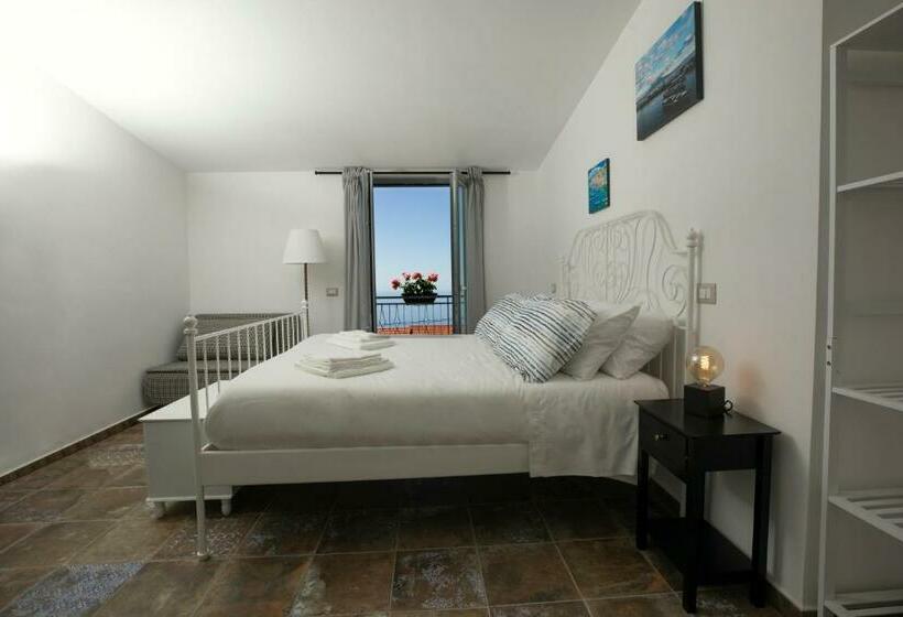 Quarto Estandar Vista Mar com Sacada, Plein Sud Agerola