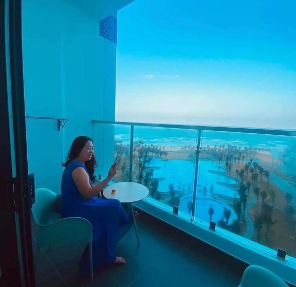 اتاق استاندارد با چشم‌انداز دریا, Happy Beach Seaview Hotel   The Arena Cam Ranh Resort
