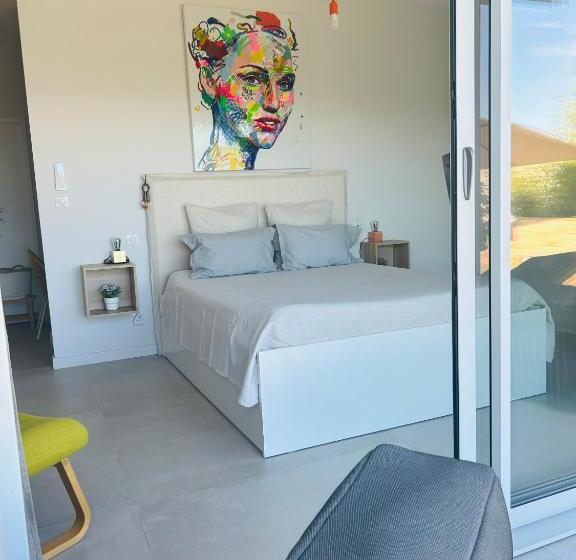 اتاق لوکس با چشم‌انداز دریا, Casa Lc Chambre3 Vue Mer Spa De Nage